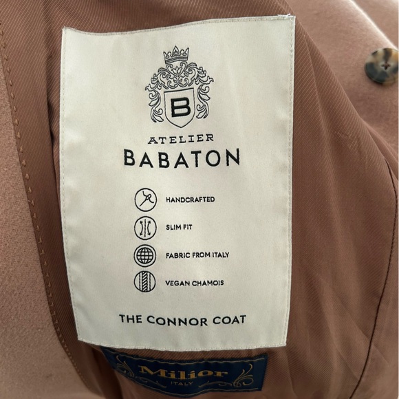 Babaton Stedman Coat in Classic Camel - Picture 9 of 9